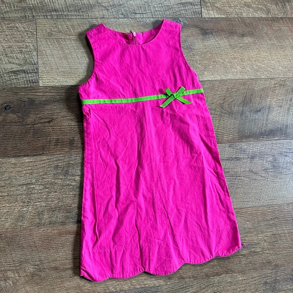 Girls Cottontail Originals Pink & Green Casual Dress Size 4